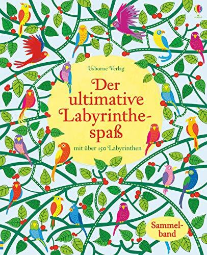 Der ultimative Labyrinthespaß: Mit über 150 Labyrinthen (Usborne Labyrinthe-Bücher)