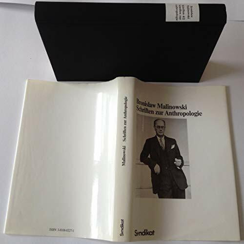 Schriften zur Anthropologie