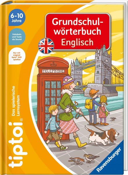 tiptoi® Grundschulwörterbuch Englisch - Englischbuch für Kinder, Englisch lernen ab 6 Jahren
