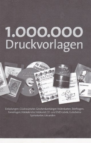 1000000 Druckvorlagen