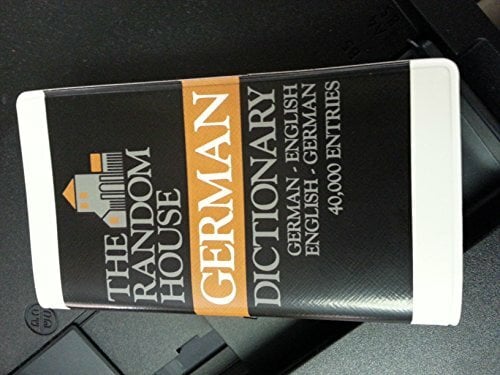 Random House German Dictionary Random House German Dictionary