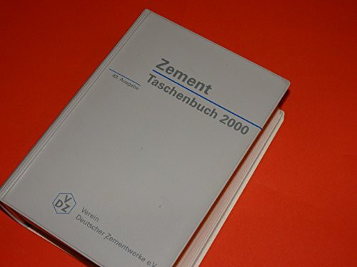 Zement-Taschenbuch, Ausg.49, 2000