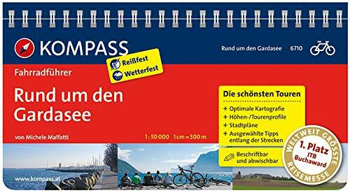 KOMPASS Fahrradführer Rund um den Gardasee: Fahrradführer mit Routenkarten im optimalen Maßstab.
