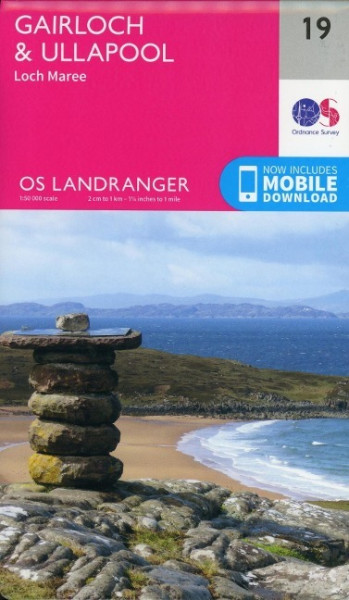 Gairloch & Ullapool, Loch Maree 1 : 50 000