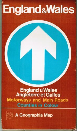 Motorways Map (England and Wales Map)
