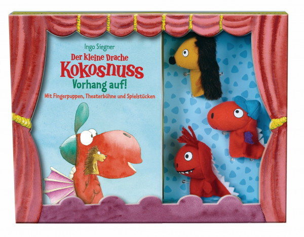 Der kleine Drache Kokosnuss - Vorhang auf! - Set: Pappbilderbuch (Spiel- und Beschäftigungsspaß)