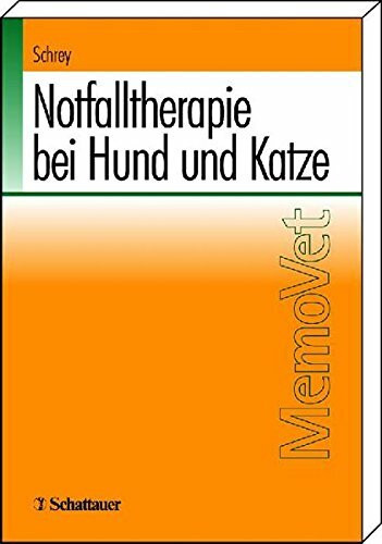 Notfalltherapie bei Hund und Katze