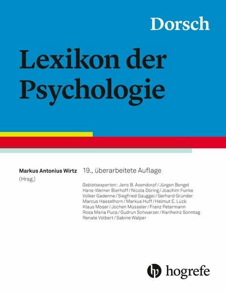 Dorsch - Lexikon der Psychologie