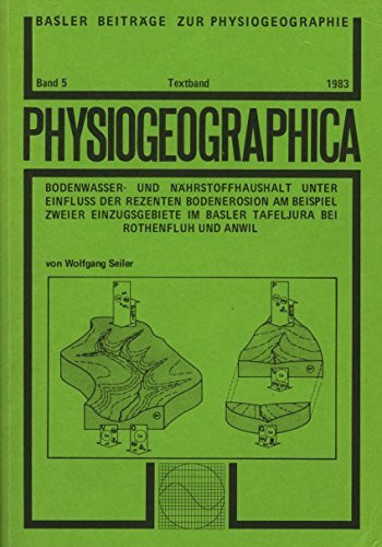 Bodenwasser- und Nährstoffhaushalt unter Einfluss der rezenten Bodenerosion am Beispiel zweier Einzugsgebiete im Basler Tafeljura bei Rothenfluh und Anwil