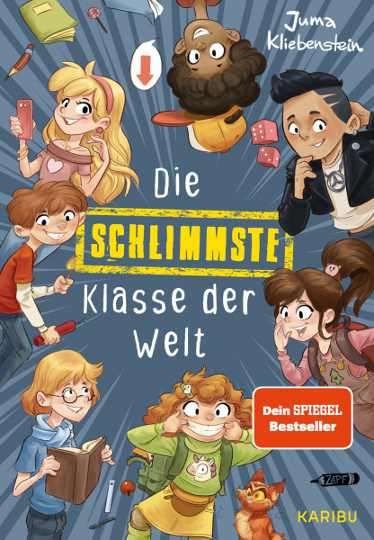 Die schlimmste Klasse der Welt (Band 1): Spritzig-freches Kinderbuch mit vielen lustigen Illustrationen für Kinder ab 10 Jahren | SPIEGEL Bestseller