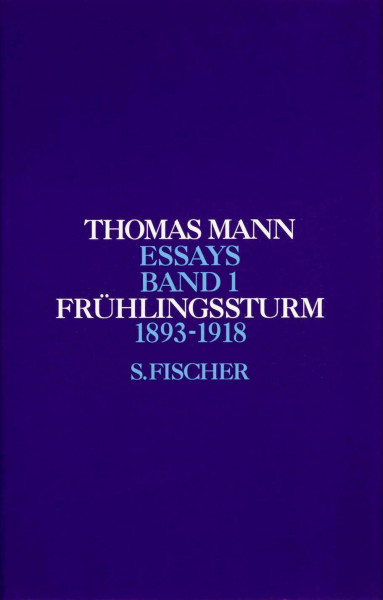 Frühlingssturm 1: 1893-1918