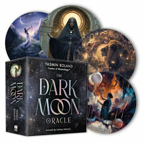 The Dark Moon Oracle: A 48-Card Deck and Guidebook from the creator of Moonology(TM)