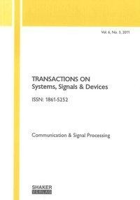 Transactions on Systems, Signals and Devices Vol. 6, No. 3
