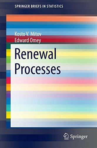 Renewal Processes (SpringerBriefs in Statistics)