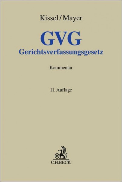 Gerichtsverfassungsgesetz: Kommentar (Grauer Kommentar)