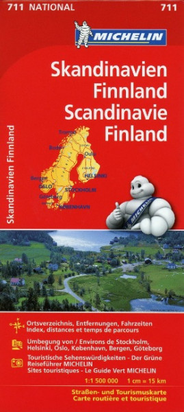 Michelin Skandinavien - Finnland 1 : 1 500 000