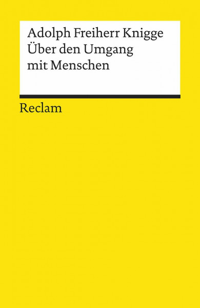 Über den Umgang mit Menschen