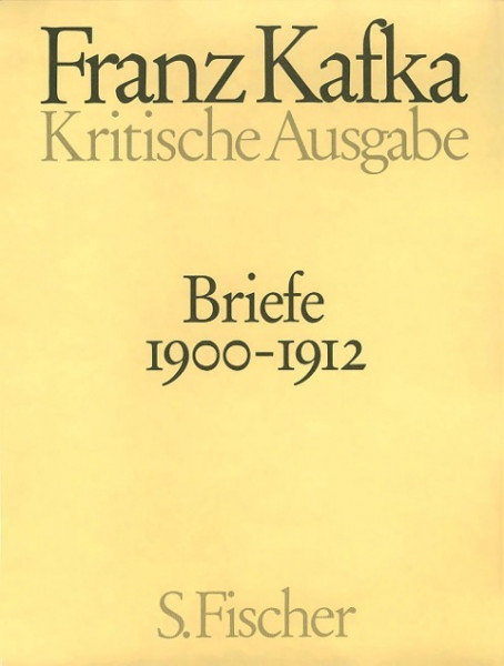 Briefe 1. Kritische Ausgabe