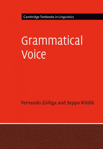 Grammatical Voice (Cambridge Textbooks in Linguistics)