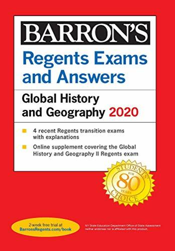 Regents Exams and Answers: Global History and Geography 2020 (Barron's Regents NY) Regents Exams and Answers: Global History and Geography 2020 (Barron's Regents NY)