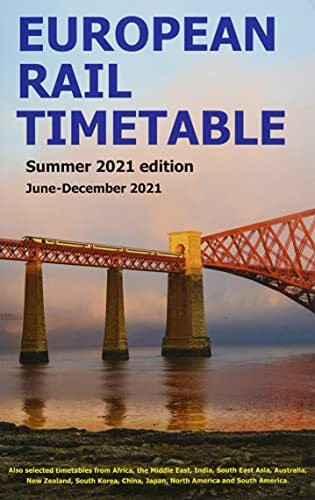 European Rail Timetable Summer 2021