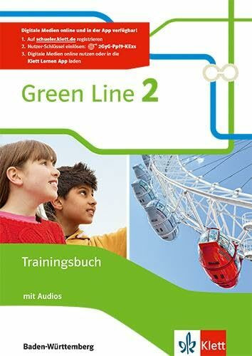 Klett Green Line 2. Ausgabe Baden-W�rttemberg, Trainingsbuch Mit Audios Klasse 6 (Green Line. Ausgab...