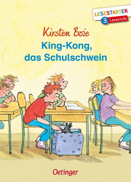King-Kong, das Schulschwein: Lesestarter. 3. Lesestufe | Lustiges Kinderbuch zum Lesen lernen auf fortgeschrittenem Niveau ab 8 Jahren