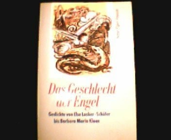 Das Geschlecht der Engel: Gedichte von Lasker-Schüler, Else bis Kloos, Barbara Maria (Piper Taschenbuch)