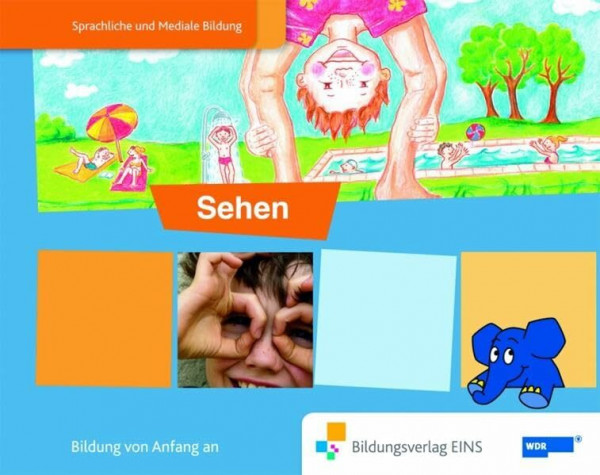 Paket 2 "Die Welt ist elefantastisch Sprachförderung mit dem Elefanten" mit den Themen: Füße&Schuhe, Sehen und Haare aus dem Themenfeld: " mein ... dem Elefanten" Bilderbuch Sehen Bilderbuch