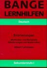Erörterungen. Methoden und Beispiele - Gliederungen und Materialien