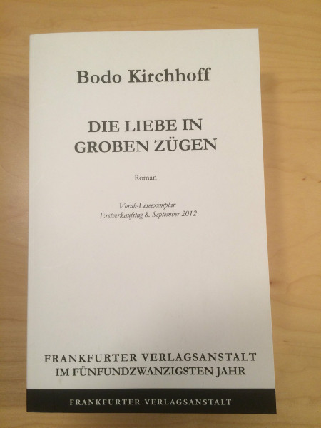 Die Liebe in groben Zügen: Roman