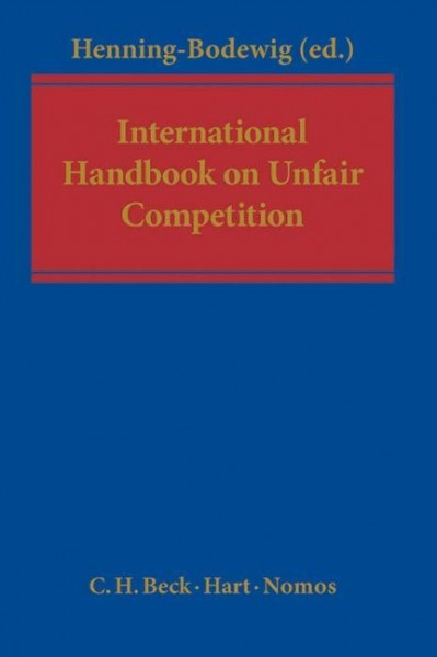 International Handbook on Unfair Competition