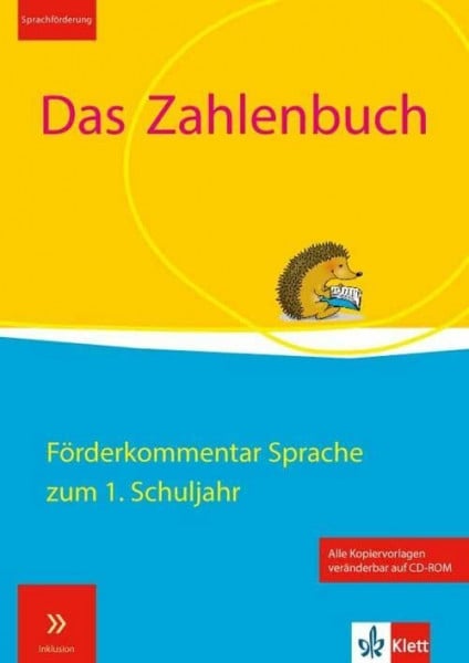 Das Zahlenbuch 1: Förderkommentar Sprache mit Kopiervorlagen und CD-ROM Klasse 1: Fördern und Inklusion (Das Zahlenbuch. Ausgabe ab 2017)