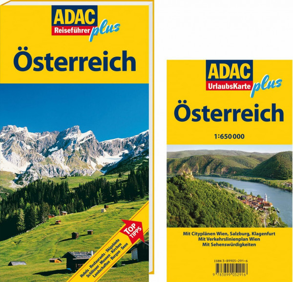 ADAC Reiseführer plus Österreich: Mit extra Karte zum Herausnehmen