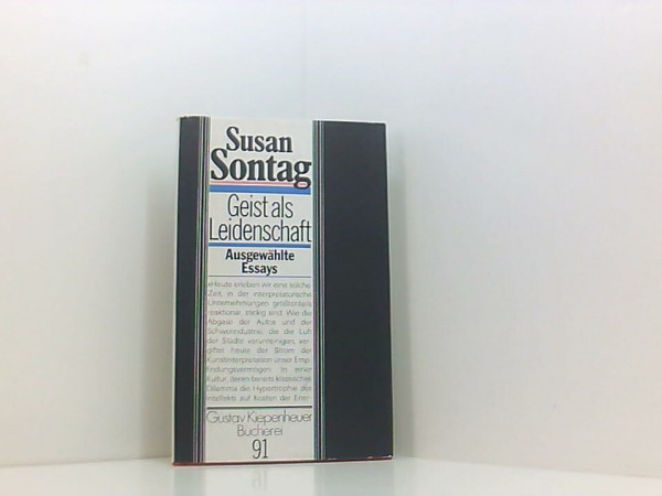 Geist als Leidenschaft. Ausgewählte Essays zur modernen Kunst und Kultur