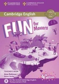 Fun for Movers. Teacher's Book with downloadable audio. 4th Edition