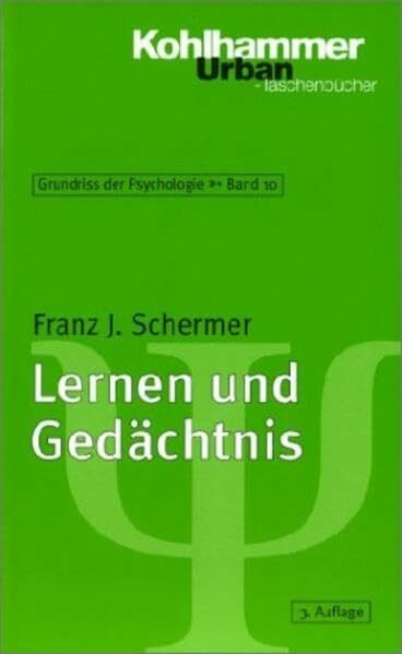 Lernen und Gedächtnis (Urban-Taschenbücher)
