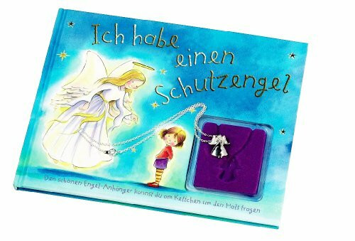 Ich habe einen Schutzengel, m. Kettchen u. Engel-Anhänger