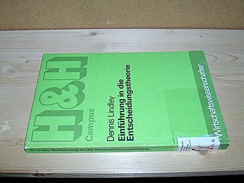 Einführung in die Entscheidungstheorie