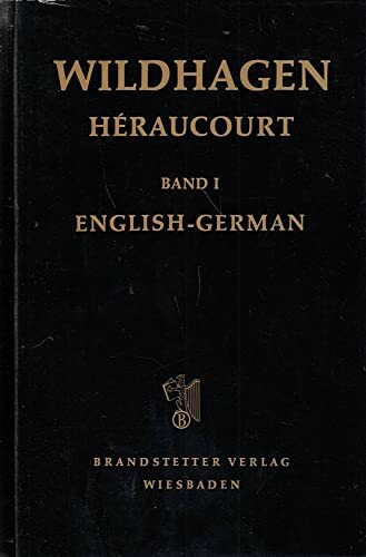 Englisch-deutsches, deutsch-englisches Wörterbuch, 2 Bde., Bd.1, Englisch-Deutsch