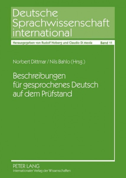 Beschreibungen für gesprochenes Deutsch auf dem Prüfstand