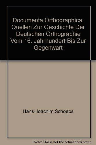 Dokumente zur neueren Geschichte einer Reform der deutschen Orthographie / Stuttgarter Empfehlungen (Documenta Orthographica - Abt. B:: 19. und 20. Jahrhundert)