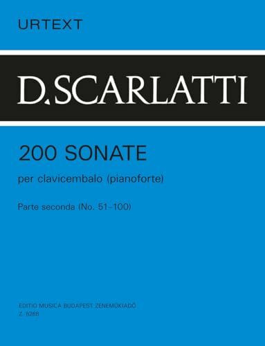 200 Sonate per clavicembalo (pianoforte) 2.