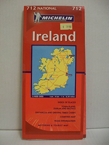 Ireland (Michelin National Maps)