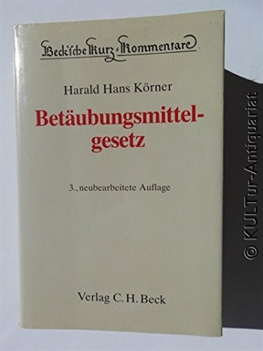 Betäubungsmittelgesetz