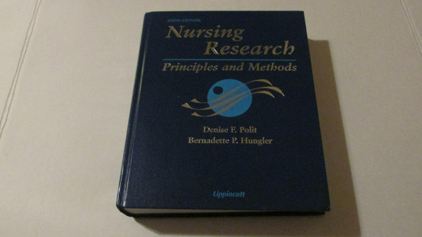 Nursing Research: Principles and Methods