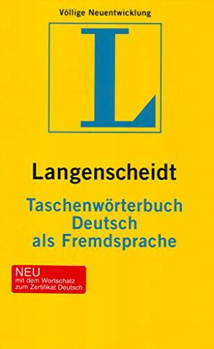 Taschenwörterbuch Deutsch als Fremdsprache