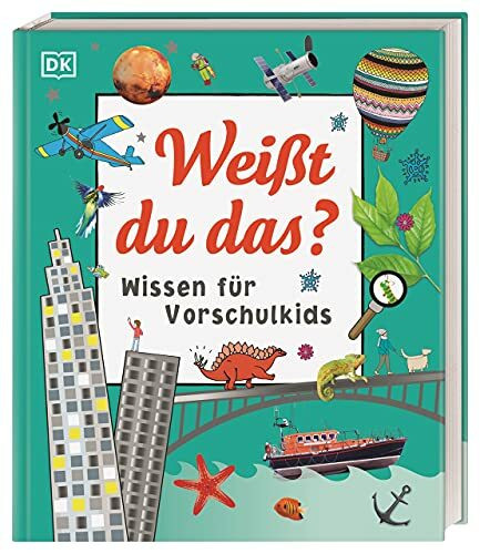 Wissen für Vorschulkids. Weißt du das?: Erstes großes Sachbuch für Kinder mit Fotos und Lesebändchen. Für Kinder ab 4 Jahren