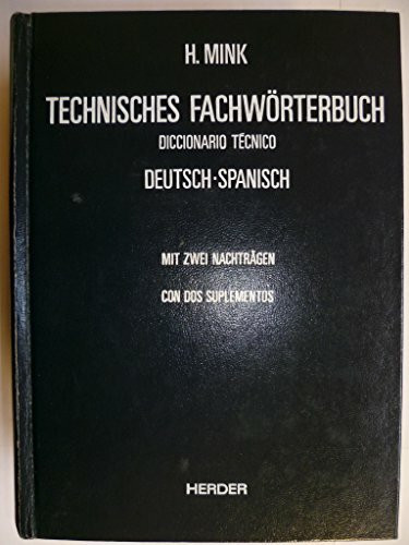 Diccionario Tecnico Deutsch-Spanisch