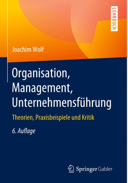 Organisation, Management, Unternehmensführung